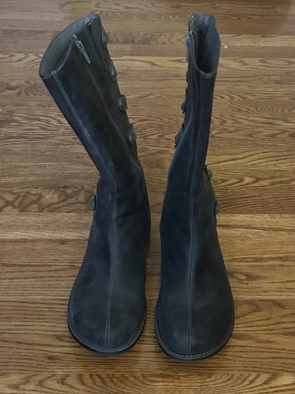 Merrell Soft Black Tall Button-Detail Women’s Boots
